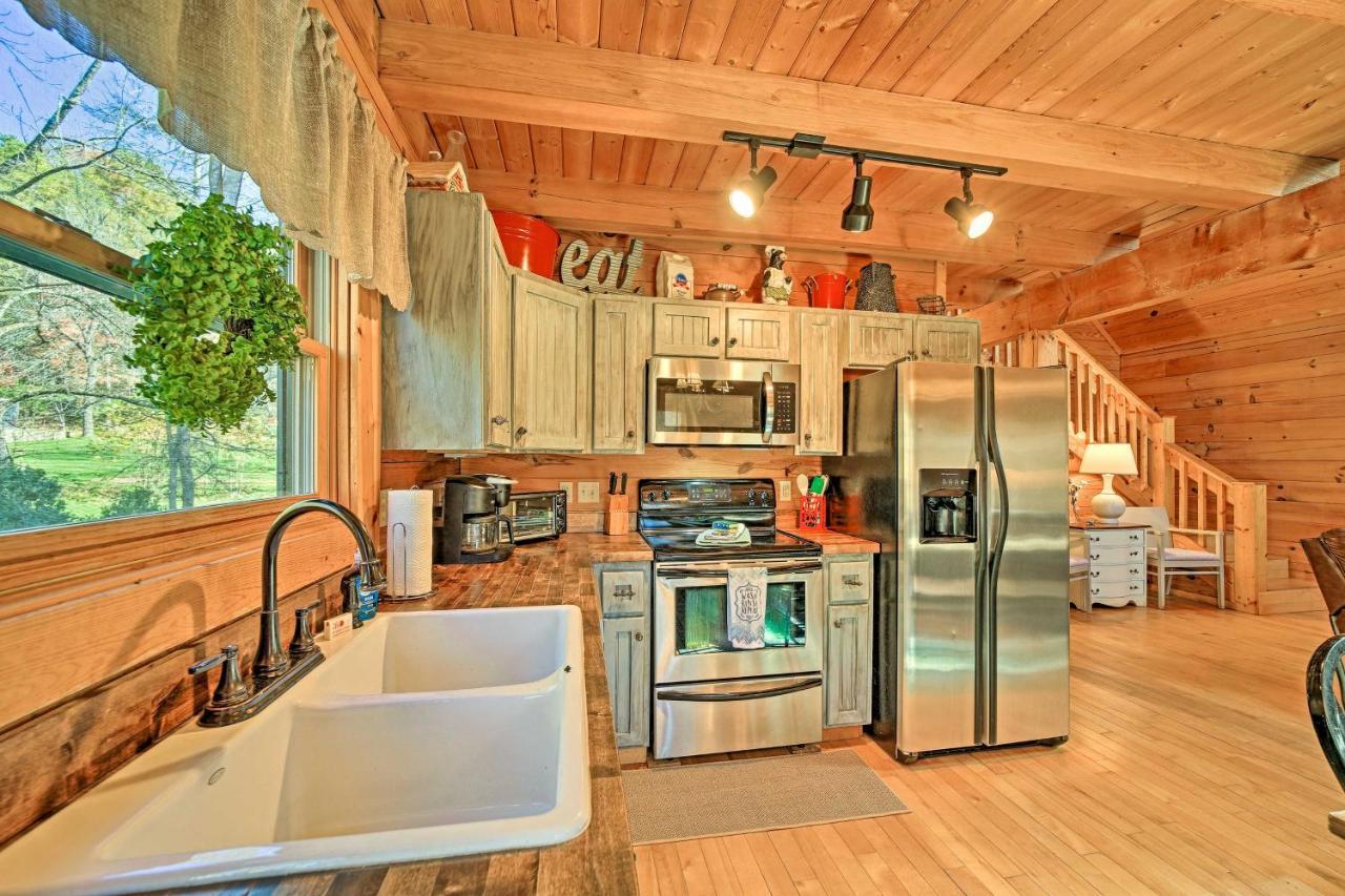 Vila Creekside Bryson City Cabin With Private Hot Tub Exteriér fotografie