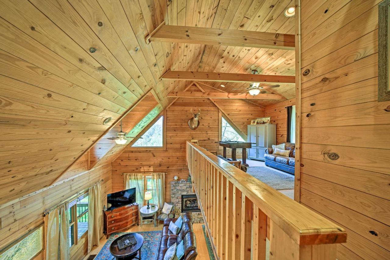 Vila Creekside Bryson City Cabin With Private Hot Tub Exteriér fotografie