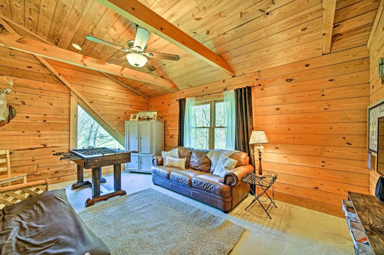 Vila Creekside Bryson City Cabin With Private Hot Tub Exteriér fotografie