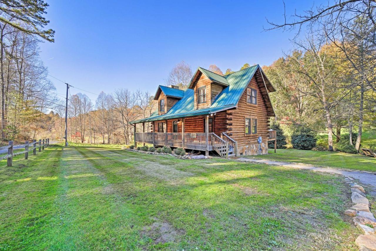 Creekside Bryson City Cabin With Private Hot Tub Exteriér fotografie