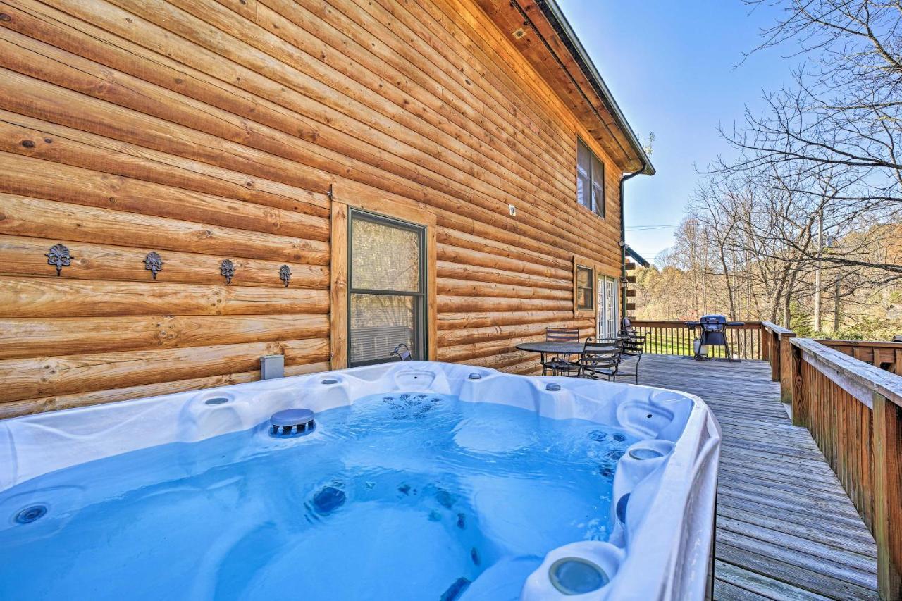 Vila Creekside Bryson City Cabin With Private Hot Tub Exteriér fotografie