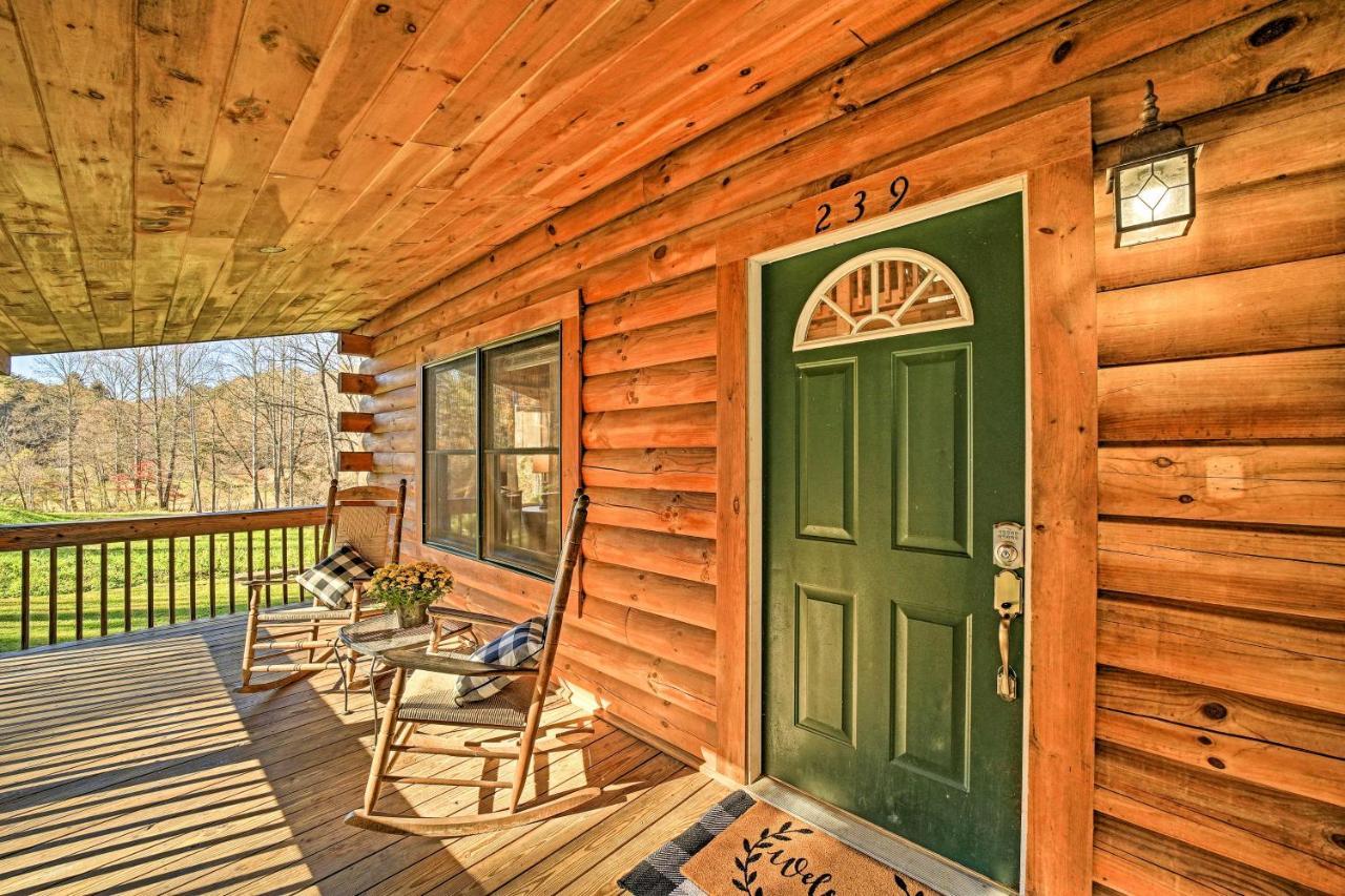 Vila Creekside Bryson City Cabin With Private Hot Tub Exteriér fotografie