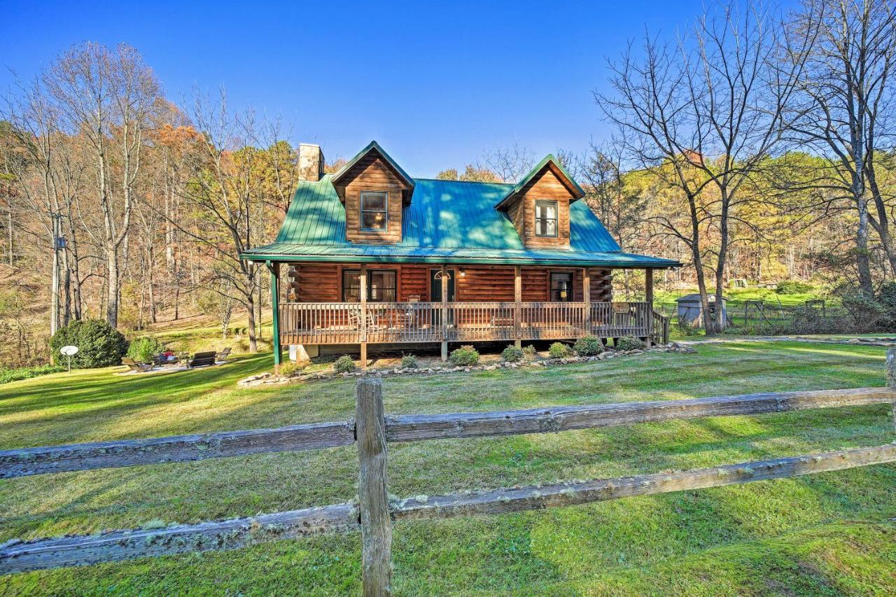 Vila Creekside Bryson City Cabin With Private Hot Tub Exteriér fotografie