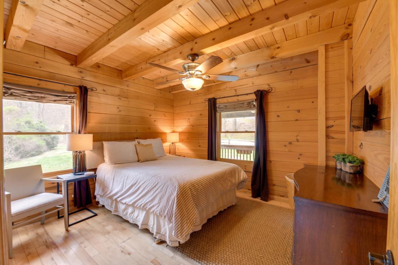 Vila Creekside Bryson City Cabin With Private Hot Tub Exteriér fotografie